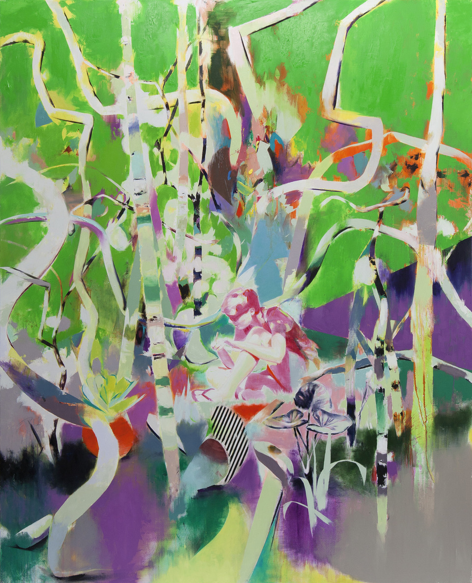 Tomomi Morishima | Ohne Titel, 2020, Öl auf Leinwand, 240 x 194 cm